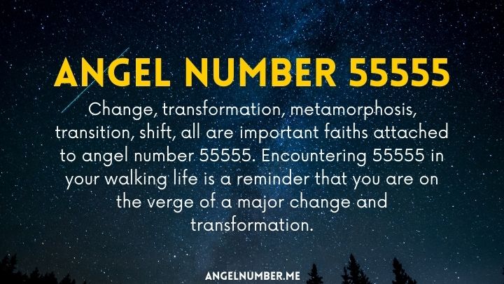 Angel Number 55555 Meaning And Significance In Your Life   55555 Angel Number 