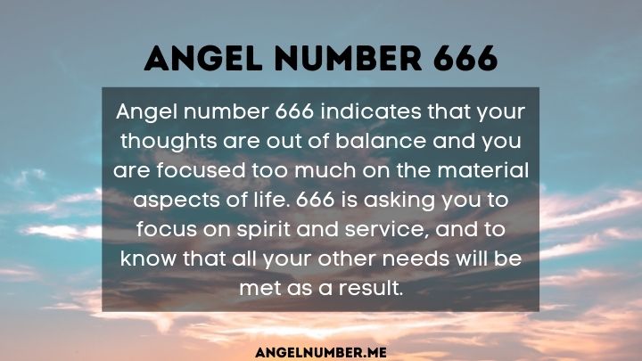 666 angel number