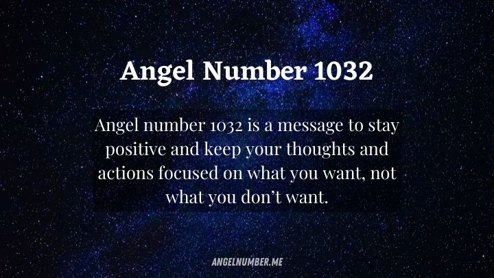 1032 Angel Number Meaning