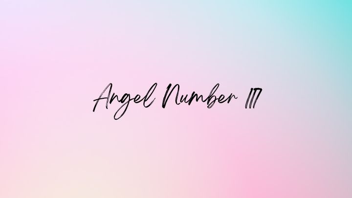 angel number 117