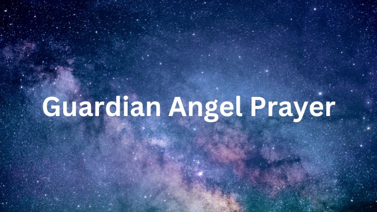 Guardian angel prayer